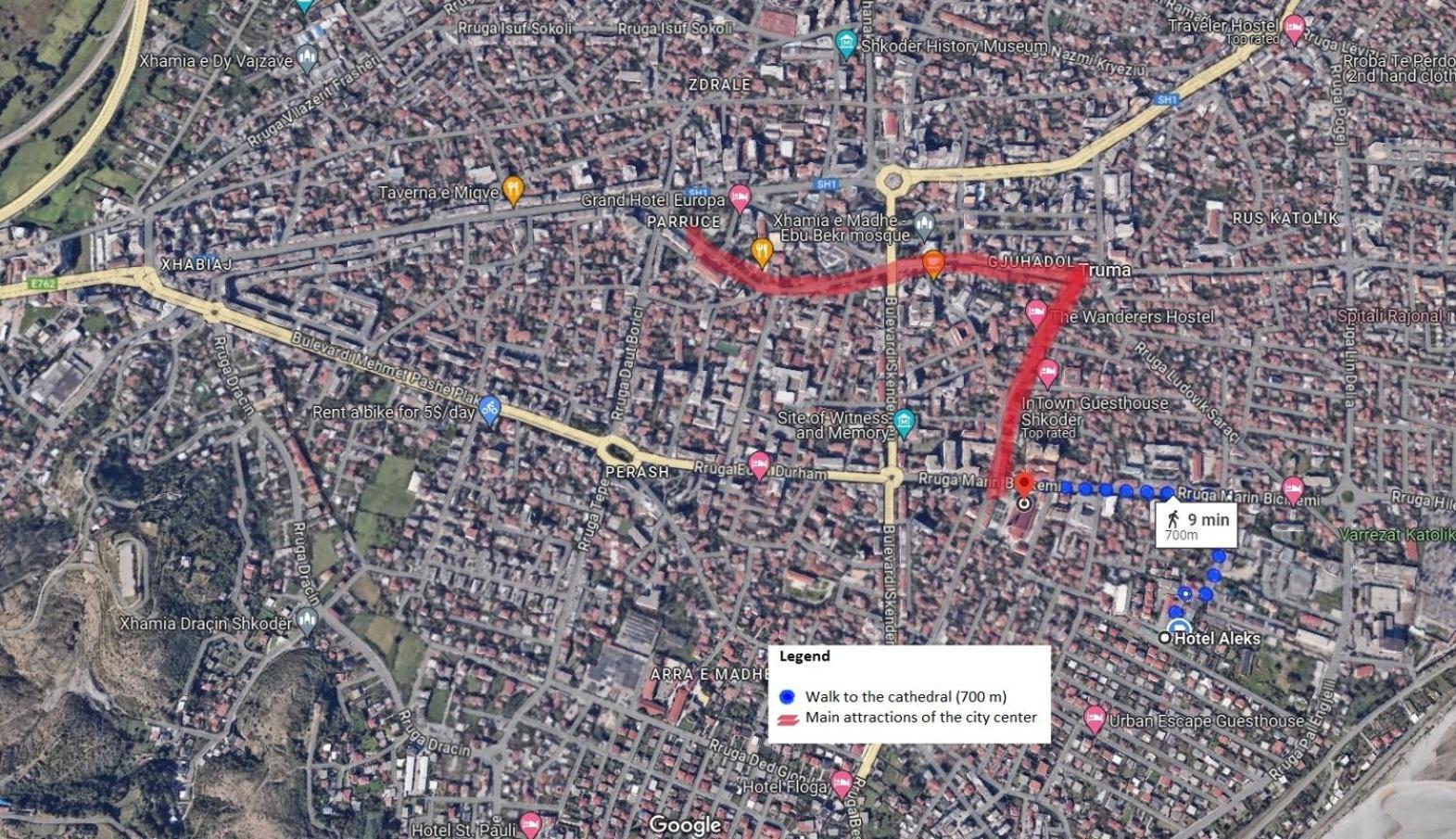 Hotel Aleks Shkoder Ngoại thất bức ảnh